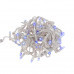 Гирлянда Айсикл (бахрома) светодиодный, 2,4 х 0,6 м, белый провод, 220В, диоды синие, SL255-033-6